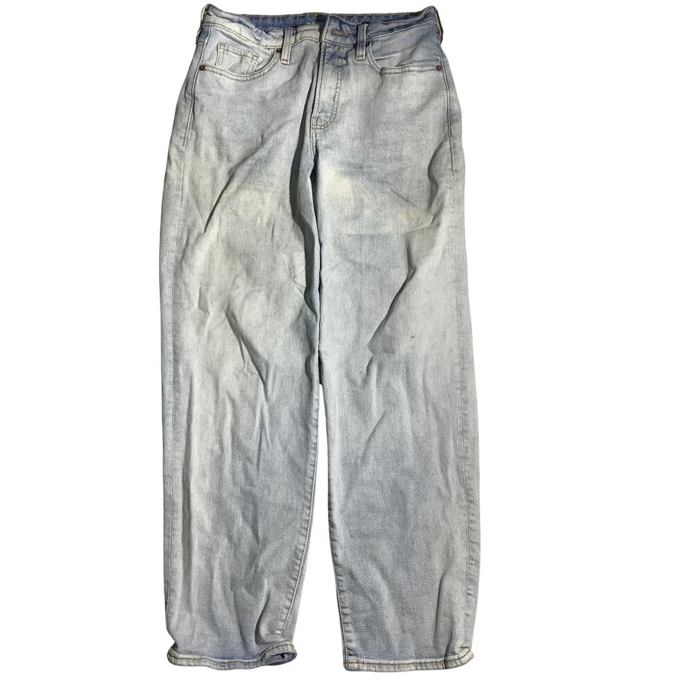 Old Navy Acid Wash Baggy Jeans Women 8 — O.G. Loose, Vintage, Streetwear